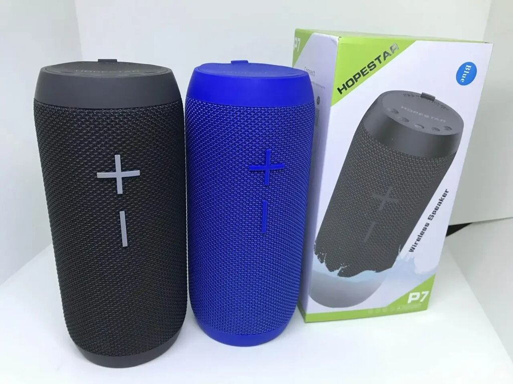 Портативна колонка HOPESTAR P7 (Bluetooth, MP3, FM, AUX, Mic) від компанії Elektromax - фото 1