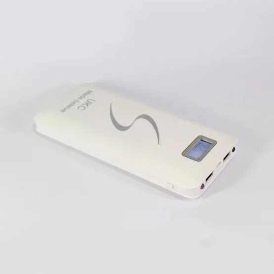 Портативне мобільне заряджання Power Bank 30000/9600mAh UKC, Умб зарядне power bank. Колір: білий від компанії Elektromax - фото 1