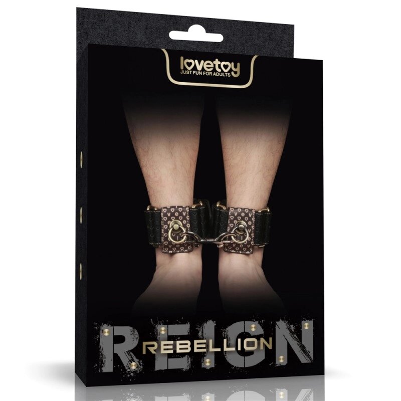Преміальні наножники Rebellion Reign Ankle Cuffs від компанії Elektromax - фото 1