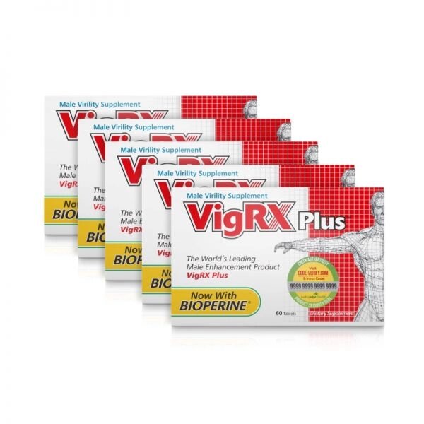 Препарат для чоловічої сили та здоров'я VigRX Plus, 60 таблеток x 5 упаковок від компанії Elektromax - фото 1