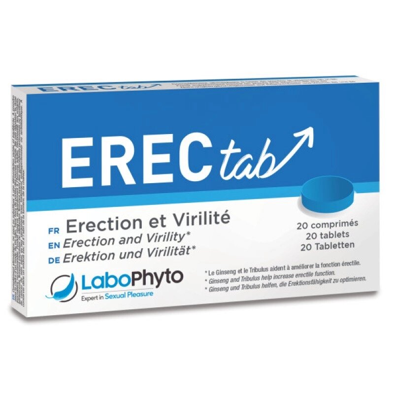 Препарат для ерекції і чоловічої сили ErecTab Fast Acting, 20 таблеток від компанії Elektromax - фото 1