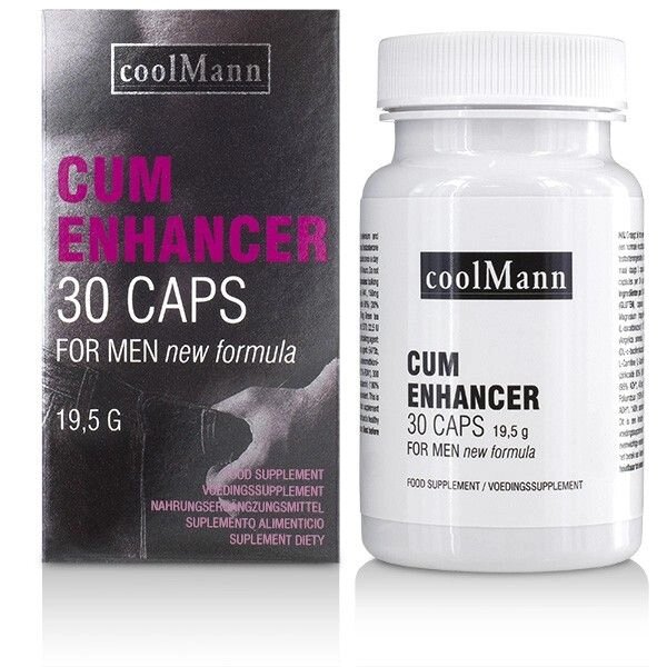 Препарат для поліпшення якості сперми CoolMann Cum Enhancer, 30шт від компанії Elektromax - фото 1