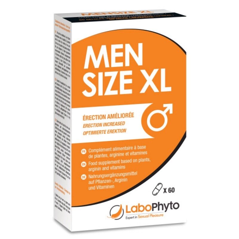 Препарат для збільшення пеніса і поліпшення ерекції MenSize XL, 60 капсул від компанії Elektromax - фото 1