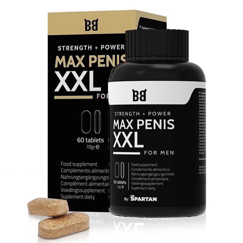 Препарат збільшення пеніса Blackbull Max Penis XXL Strength Power, 60 таблеток від компанії Elektromax - фото 1