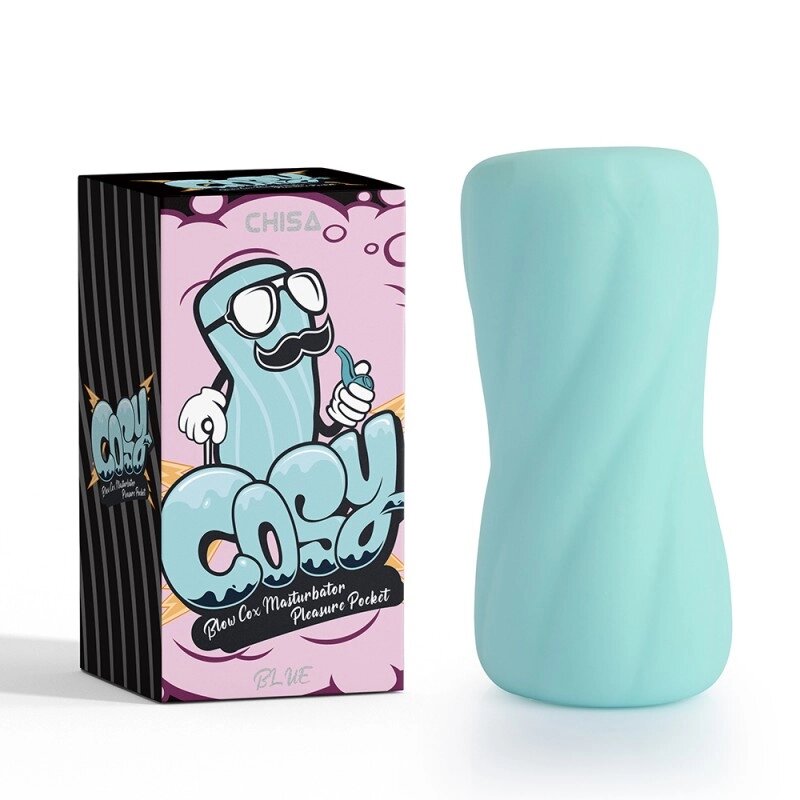 Пристрій    для чоловіків Blow Cox Masturbator Pleasure Pocket Blue від компанії Elektromax - фото 1