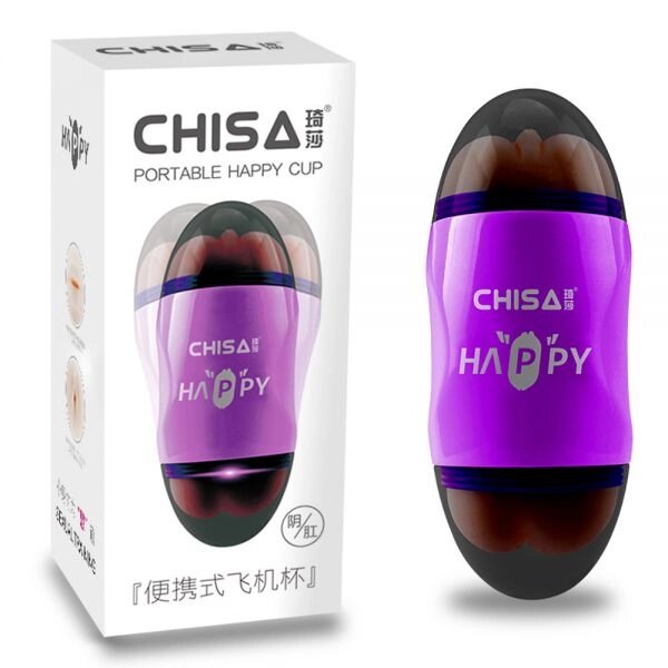 Пристрій    для чоловіків Happy Cup Pussy & Ass Masturbator від компанії Elektromax - фото 1