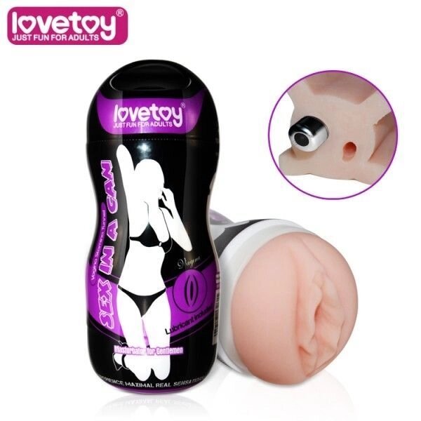 Пристрій    для чоловіків Sex In A Can Vagina Stamina Tunnel Vibrating від компанії Elektromax - фото 1