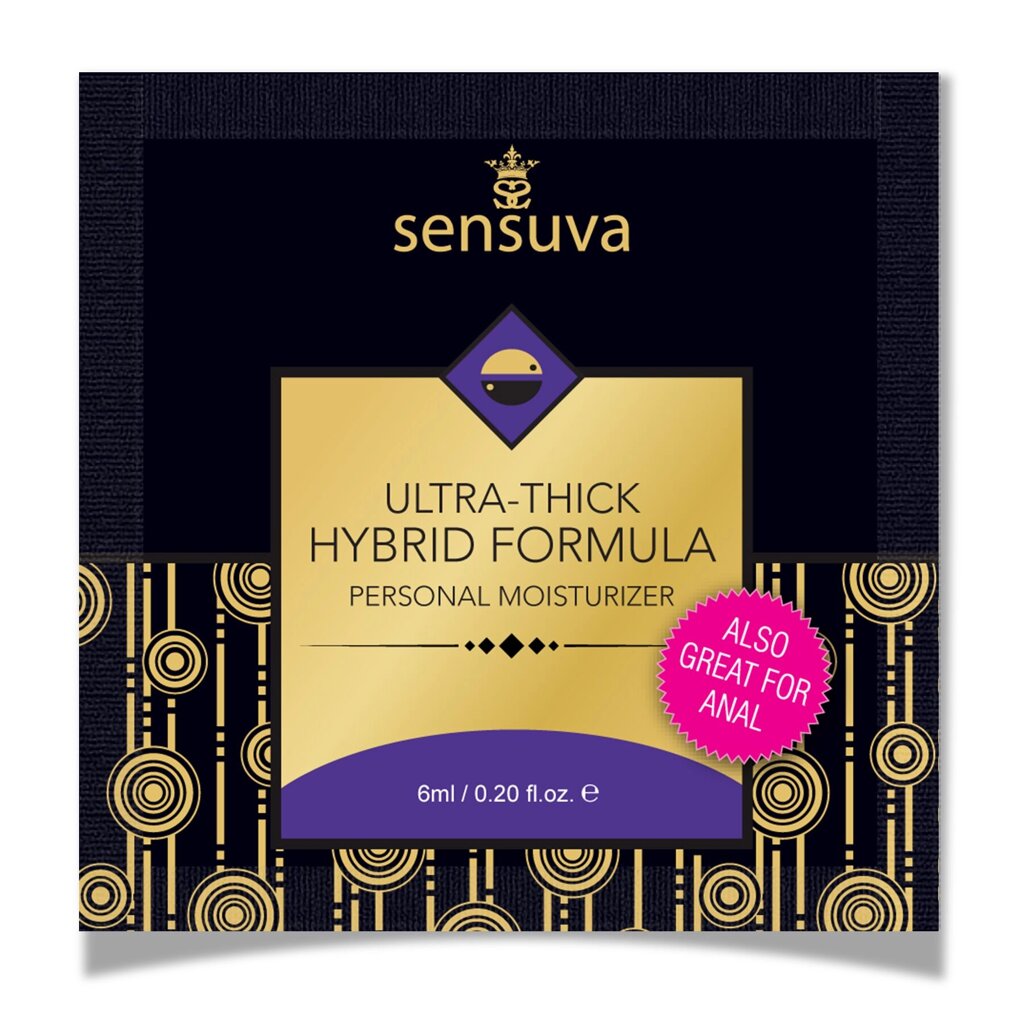 Пробник густої змазки Sensuva - Ultra-Thick Hybrid Formula (6 мл) від компанії Elektromax - фото 1