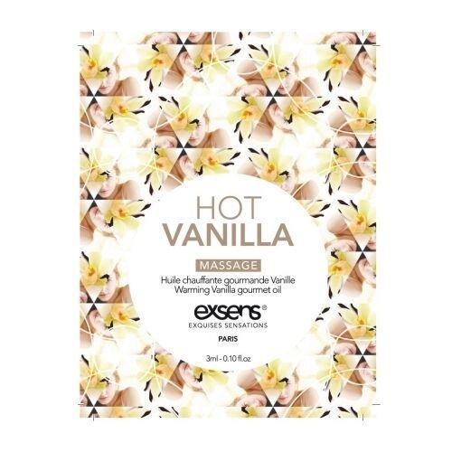 Пробник масажної олії EXSENS Hot Vanilla 3мл від компанії Elektromax - фото 1