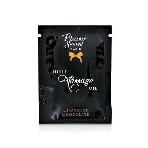 Пробник масажної олії Plaisirs Secrets Chocolate (3 мл) від компанії Elektromax - фото 1