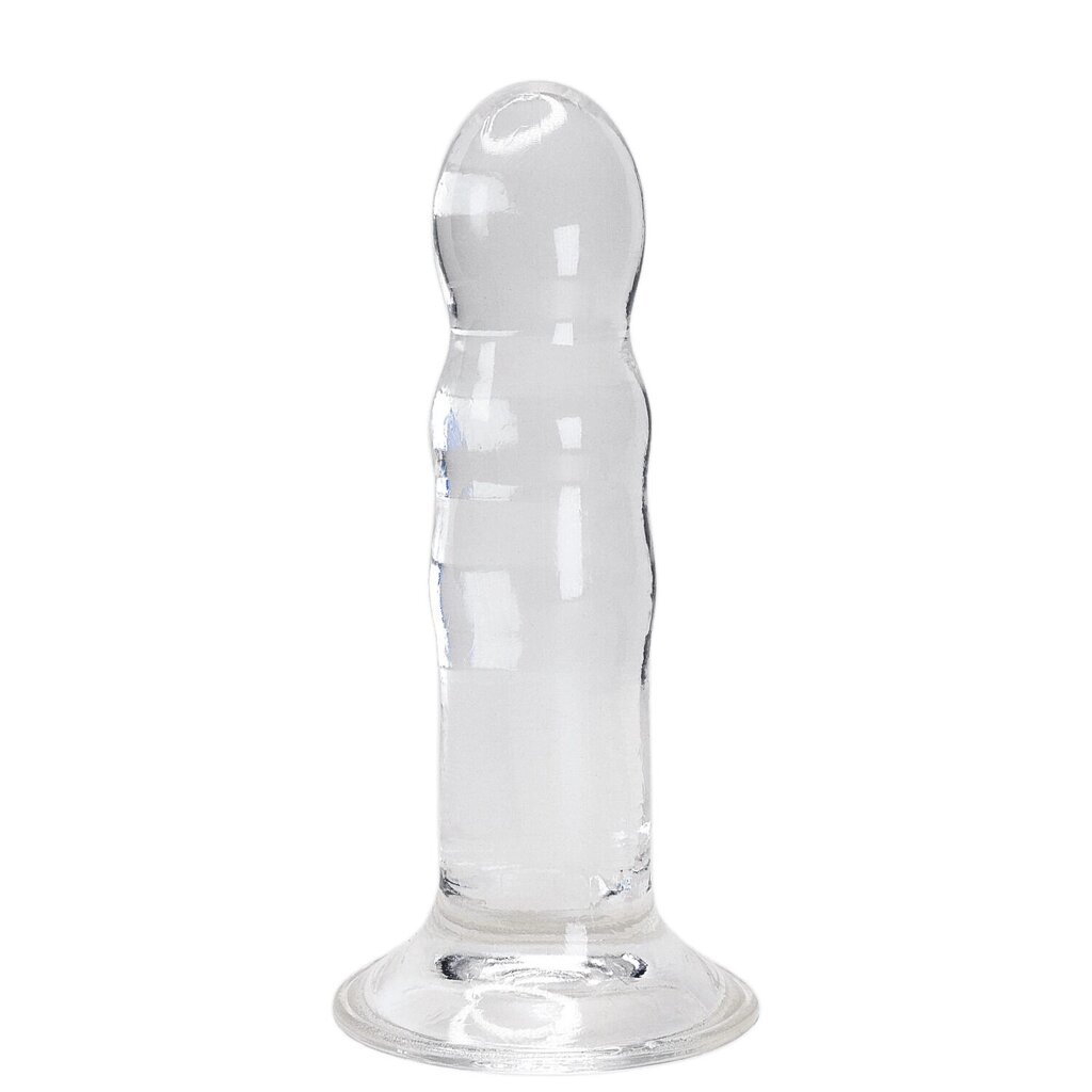 Прозорий фалоімітатор Alive Gallant Jelly Dildo від компанії Elektromax - фото 1