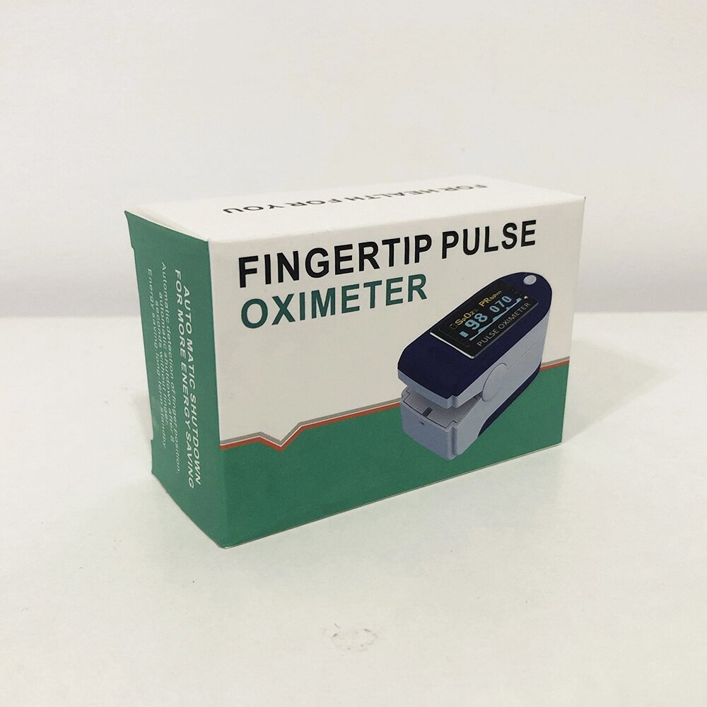 Пульсоксиметр Fingertip pulse oximeter. Колір синій від компанії Elektromax - фото 1