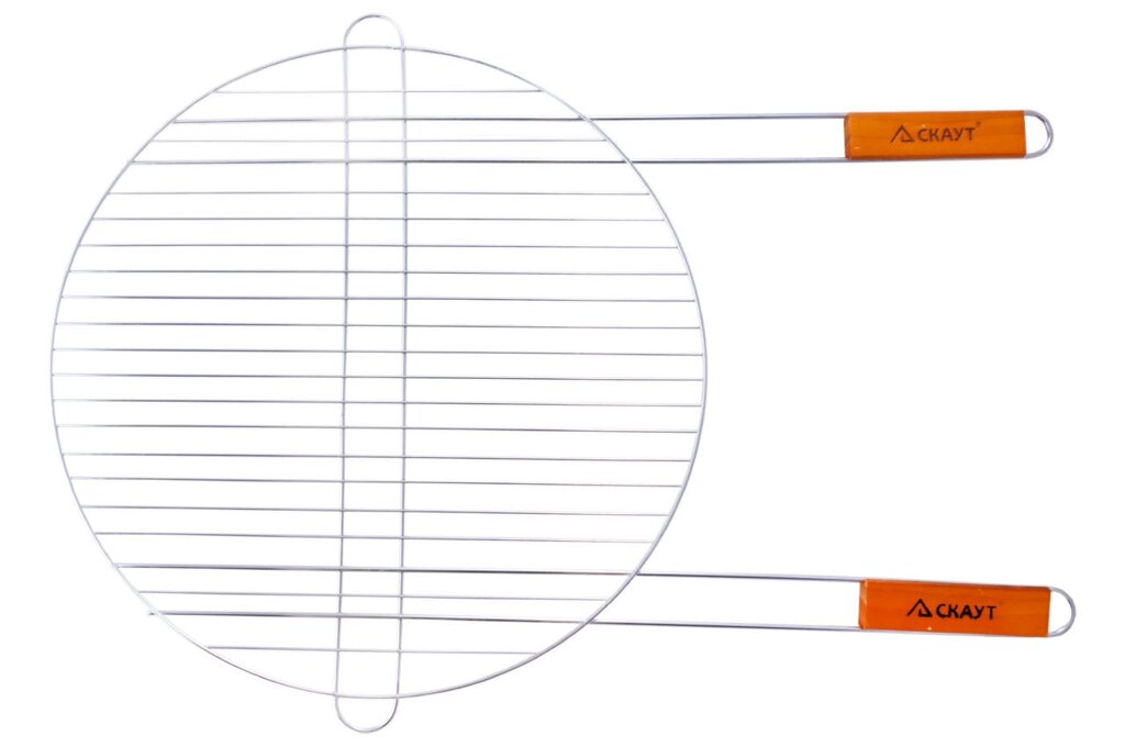 Решітка-гриль Скаут - 460 мм 2 ручки 1 шт. від компанії Elektromax - фото 1