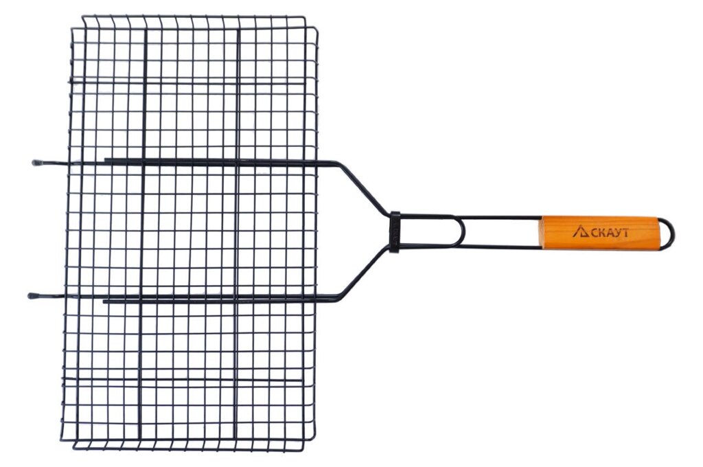 Решітка-гриль Скаут - 460 x 255 x 20 мм антипригарна від компанії Elektromax - фото 1