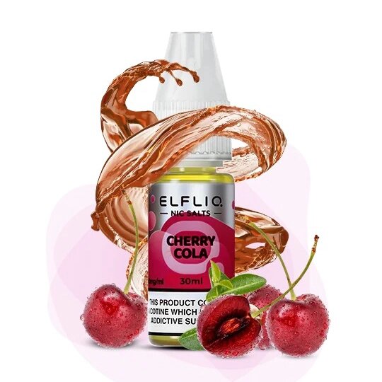 Рідина ELFLIQ 30мл 5%. Вишня Кола (Cherry Cola) від компанії Elektromax - фото 1