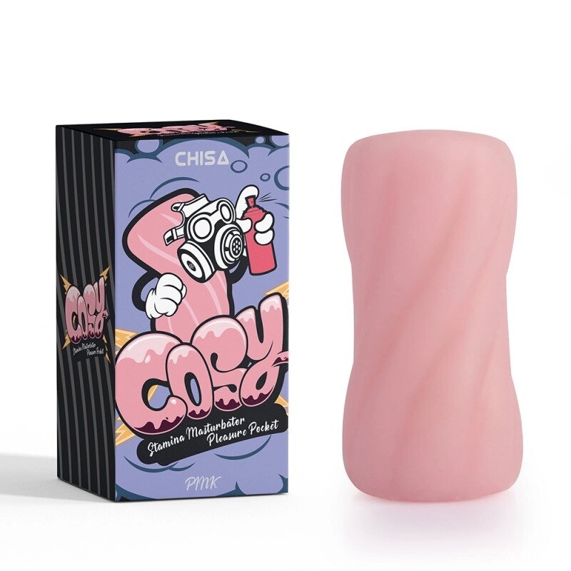Рожевий мастурбатор для чоловіків Stamina Masturbator Pleasure Pocket від компанії Elektromax - фото 1