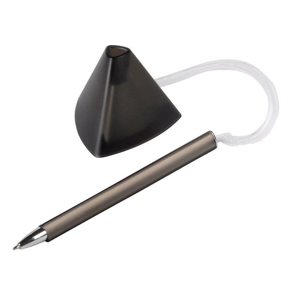Ручка пластикова на підставці 'Triangle' чорне чорнило від компанії Elektromax - фото 1