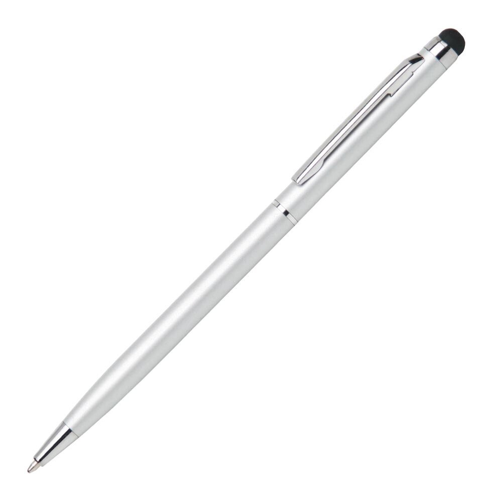 Ручка-стилус алюмінієва поворотна від компанії Elektromax - фото 1