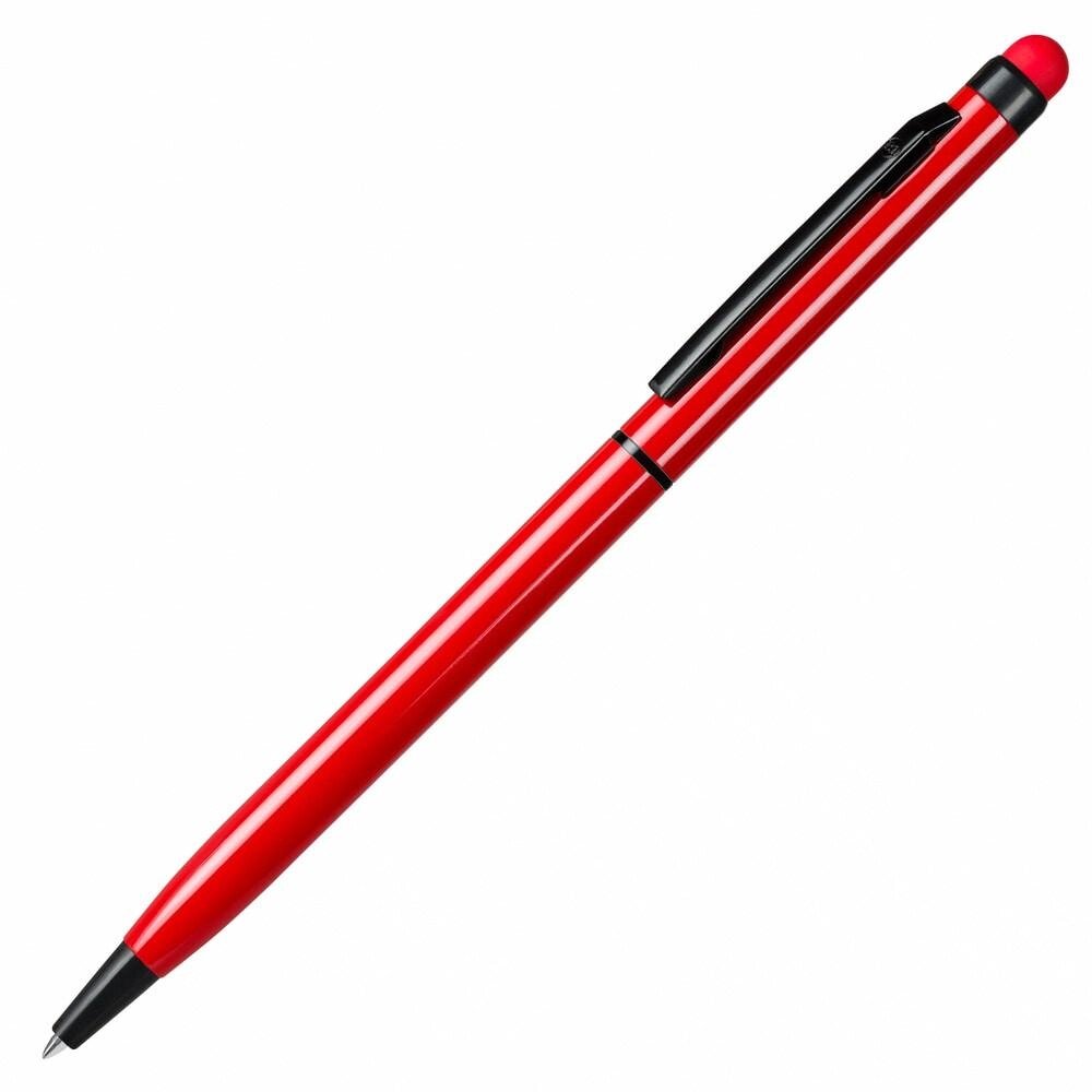 Ручка-стилус алюмінієва 'TouchWriter Black' (B1) поворотна від компанії Elektromax - фото 1