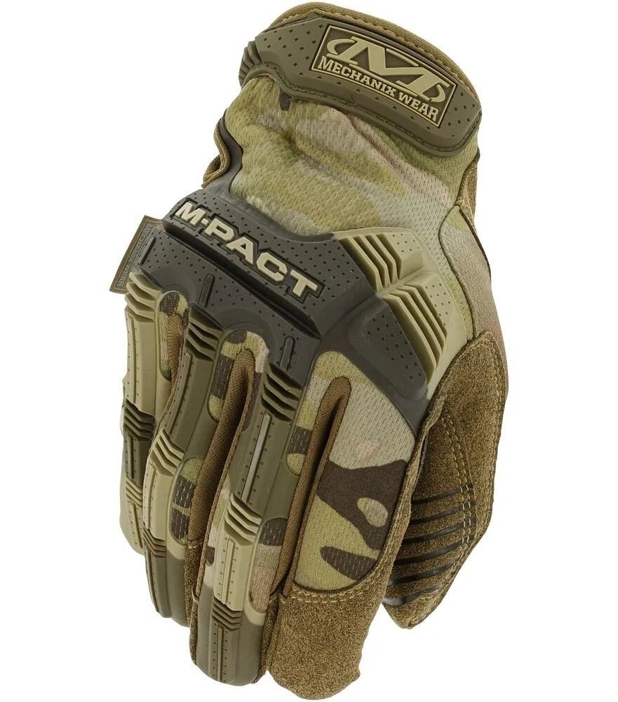 Рукавиці демісезонні повнопалі Mechanix M-Pact Gloves мультикам від компанії Elektromax - фото 1