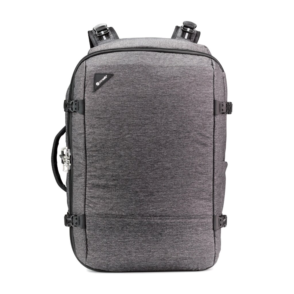 Рюкзак, формат Maxi, антизлодій Vibe 40, 7 ступенів захисту (сірий, 50 х 35 х 18 см) від компанії Elektromax - фото 1