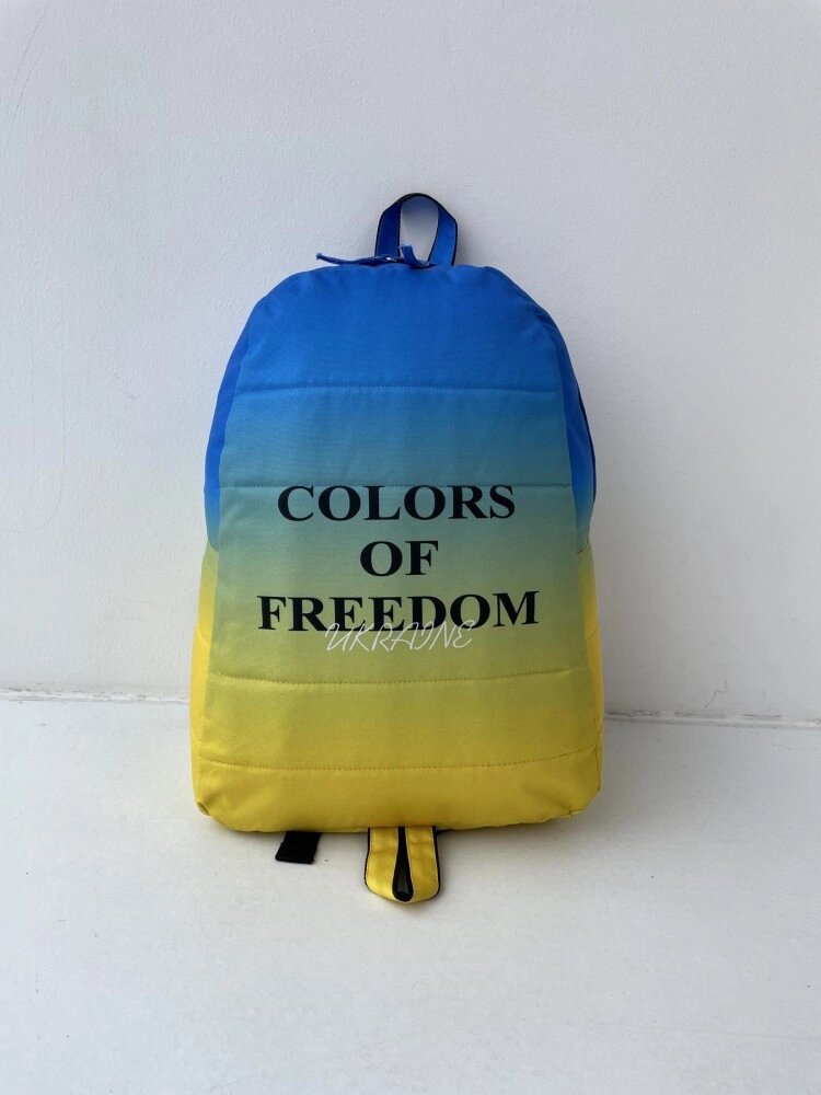 Рюкзак Матрац Голубо-Жовтий 'Colors of Freedom від компанії Elektromax - фото 1