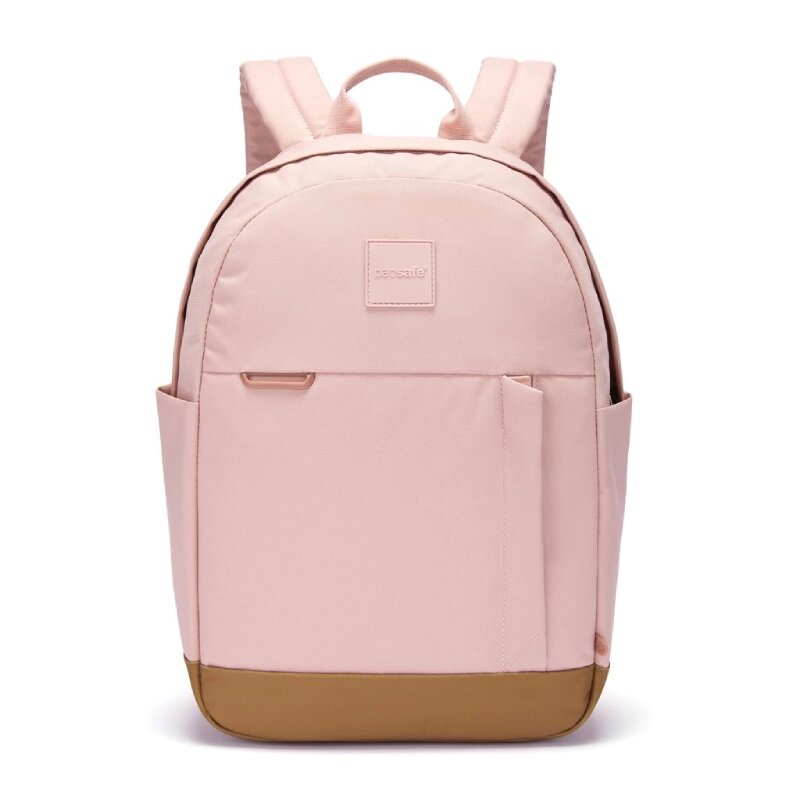 Рюкзак Pacsafe GO 15L backpack, 6 ступенів захисту (світло-рожевий, 36,5 x 25 x 13 см) від компанії Elektromax - фото 1