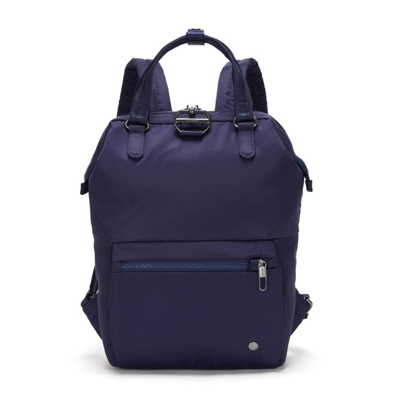 Рюкзак жіночий Citysafe CX mini backpack, 6 ступенів захисту (темно-синій, 35 x 26 x 13 см) від компанії Elektromax - фото 1