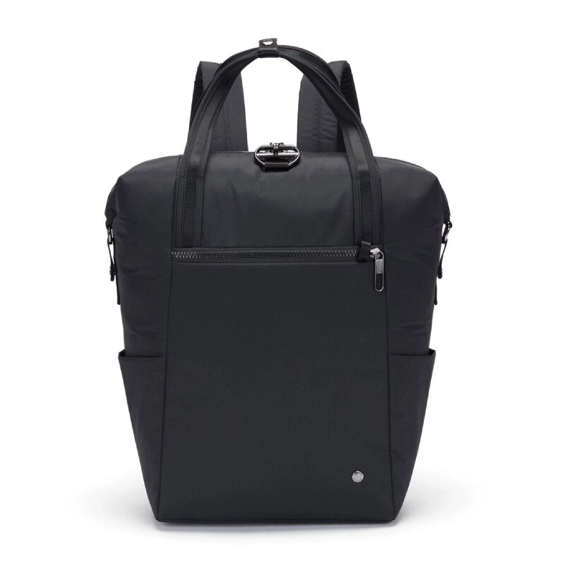 Рюкзак жіночий CX backpack tote ECONYL (чорний еконіл, 42 x 45 x 14 см) від компанії Elektromax - фото 1