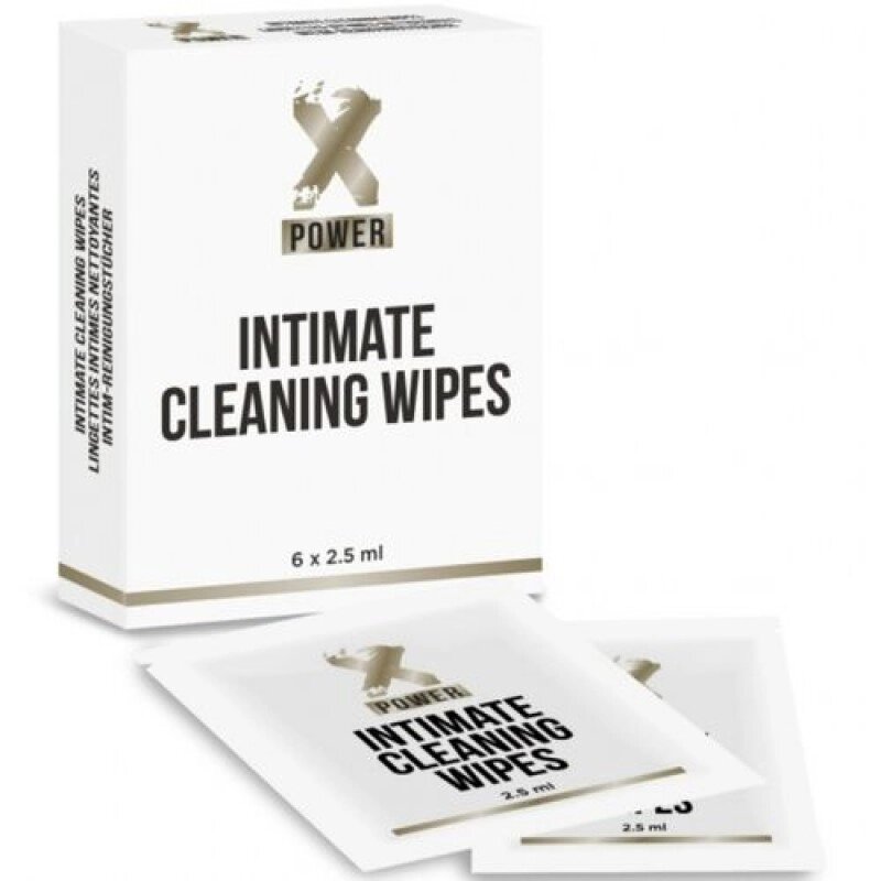Серветки для інтимної гігієни XPower Intimate Cleaning Wipes, 6 серветок від компанії Elektromax - фото 1