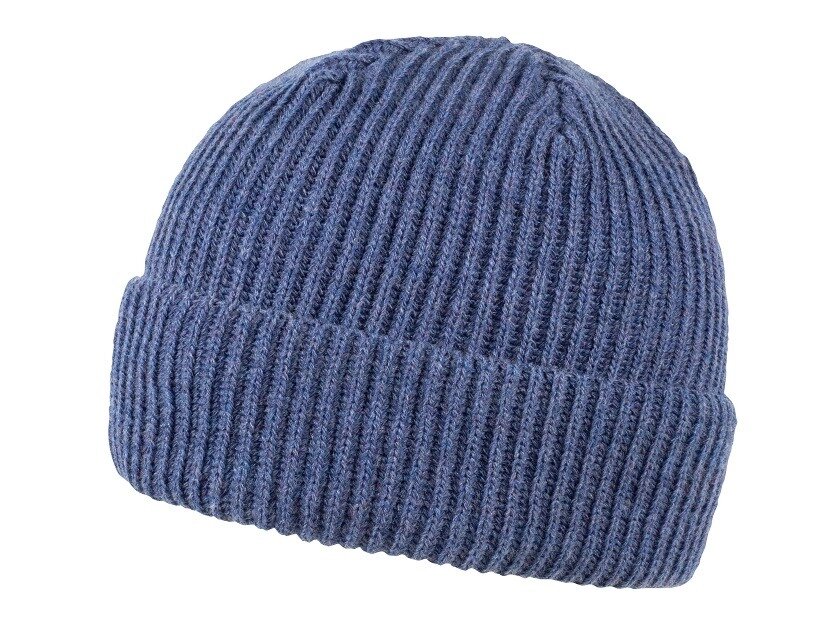 Шапка coFEE Wrap beanie (синій меланж) від компанії Elektromax - фото 1