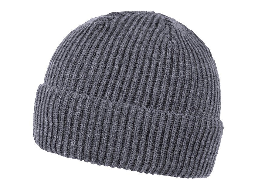 Шапка coFEE Wrap beanie (темно-сірий меланж) від компанії Elektromax - фото 1