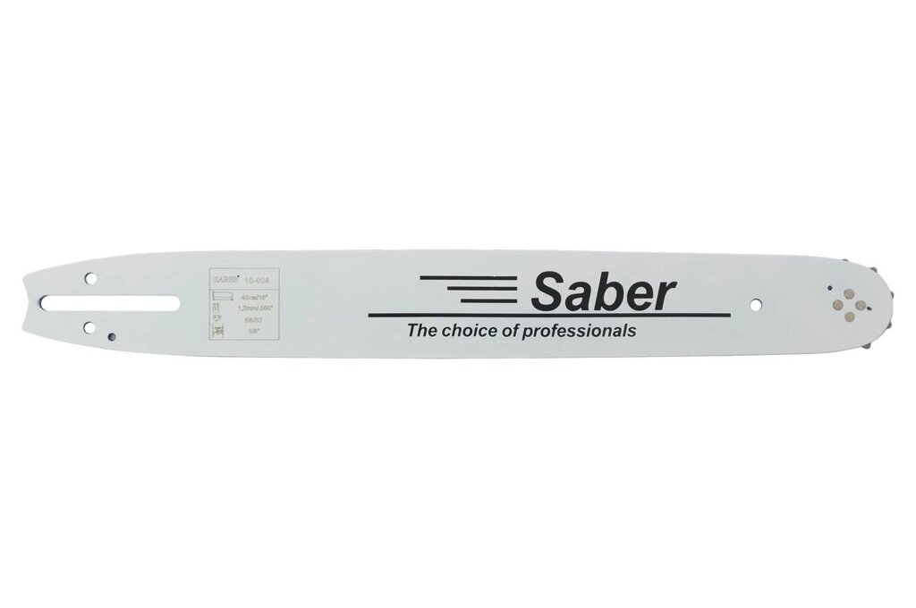 Шина для пили Saber - 16" (400 мм ) x 3/8" x 56z від компанії Elektromax - фото 1