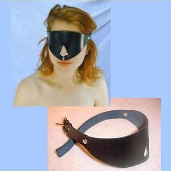 Шкіряна маска для очей від компанії Elektromax - фото 1