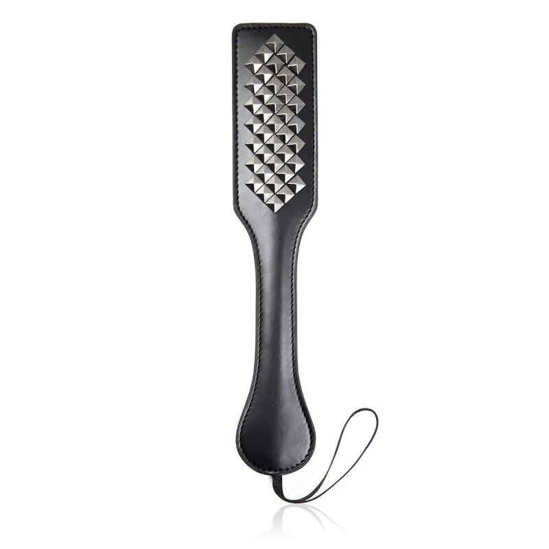 Шльопалка із шипами Fetish Boutique Diamante Spanking Paddle Silver від компанії Elektromax - фото 1