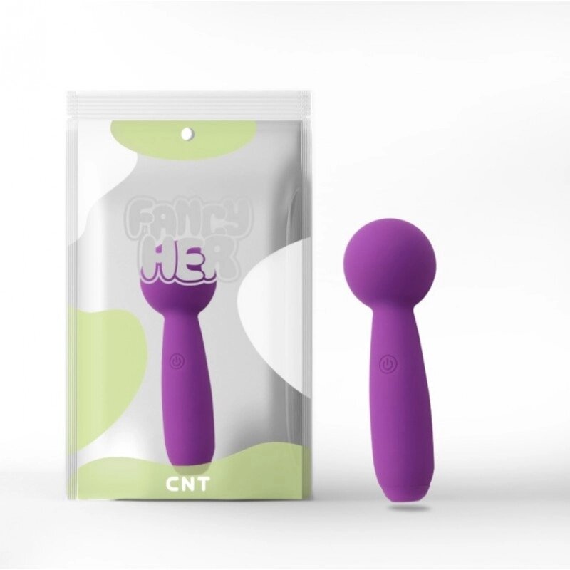 Силіконовий вібростимулятор для жінок Pleasure Wand Purple від компанії Elektromax - фото 1