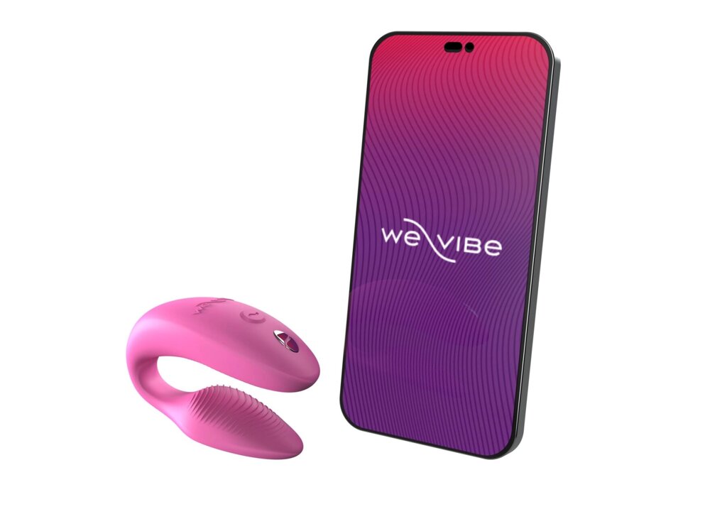 Смарт-вібратор для пар We-Vibe Sync 2 Rose, 10 віброрежимів, пульт ДК від компанії Elektromax - фото 1