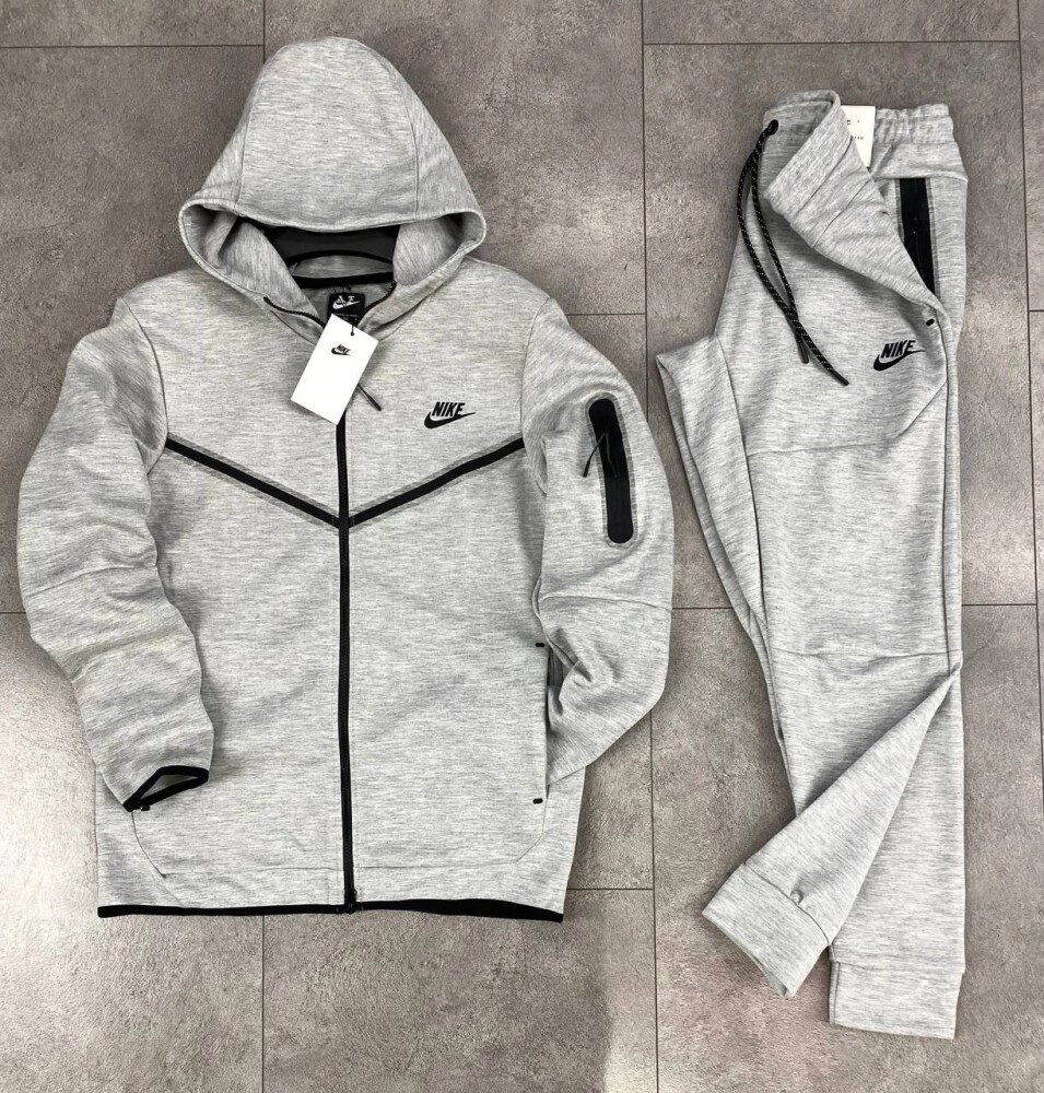 Спортивний костюм сірий Nike Tech grey від компанії Elektromax - фото 1