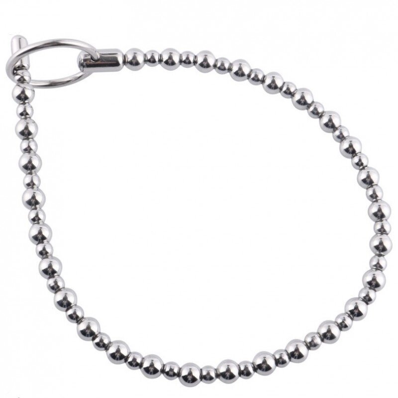 Stainless steel Chain bead Urethra plug від компанії Elektromax - фото 1