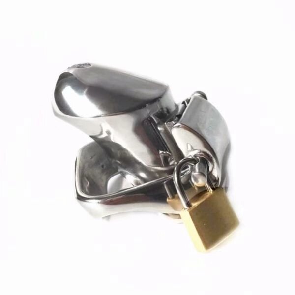 Stainless Steel Male Chastity Device від компанії Elektromax - фото 1