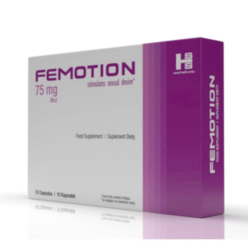 Стимулятор сексуального бажання для жінок Femotion Viamea, 10шт від компанії Elektromax - фото 1