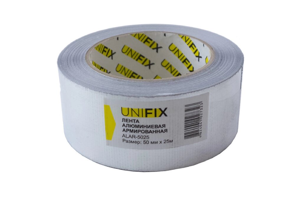 Стрічка алюмінієва армована Unifix - 50 мм x 25 м від компанії Elektromax - фото 1