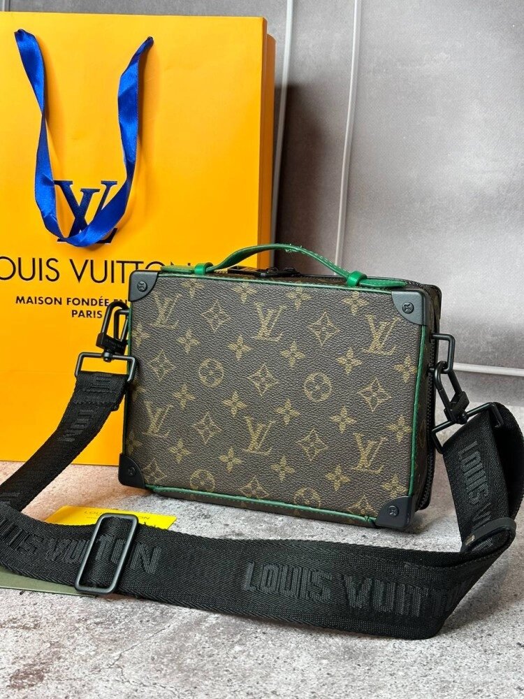 Сумка-месенджер Louis Vuitton Handle Soft Trunk s011,  коричневий від компанії Elektromax - фото 1