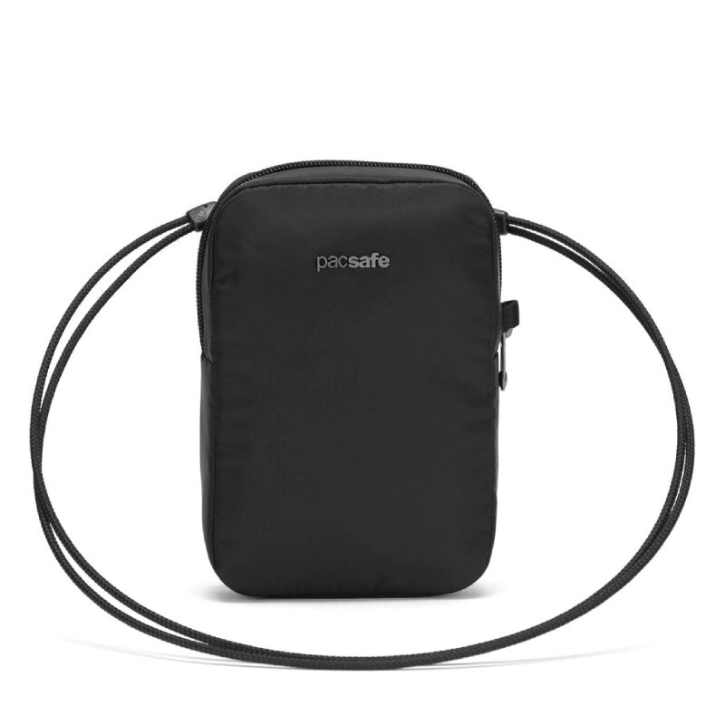 Сумка RFIDsafe travel crossbody bag, 3 ступеня захисту (чорний, 17 x 12 x 3,5 см) від компанії Elektromax - фото 1
