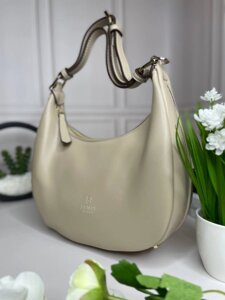 Сумка жіноча Fendi Hobo бежева wb007