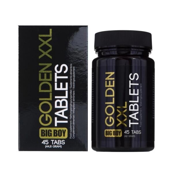 Таблетки для стимуляції чоловічої сили Big Boy Golden XXL, 45шт від компанії Elektromax - фото 1