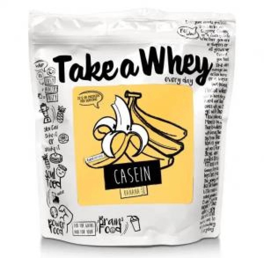 Take-a-whey casein 750 г (без смаку) добавка від компанії Elektromax - фото 1