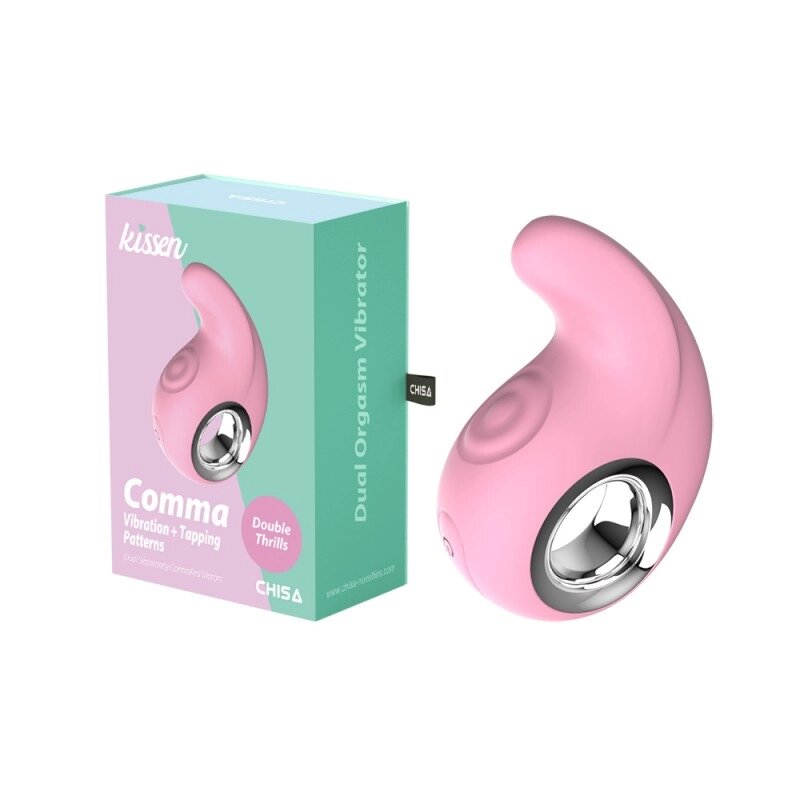 Точковий  Масажер  Dual кульмінація Vibrator Kissen Comma від компанії Elektromax - фото 1