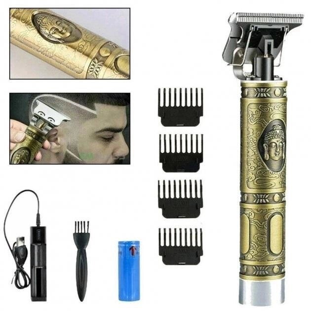 Тример Для Стрижки Волосся Hair Clipper WS-T99 Km Для Бороди Окантувальна, професійна електробритва від компанії Elektromax - фото 1