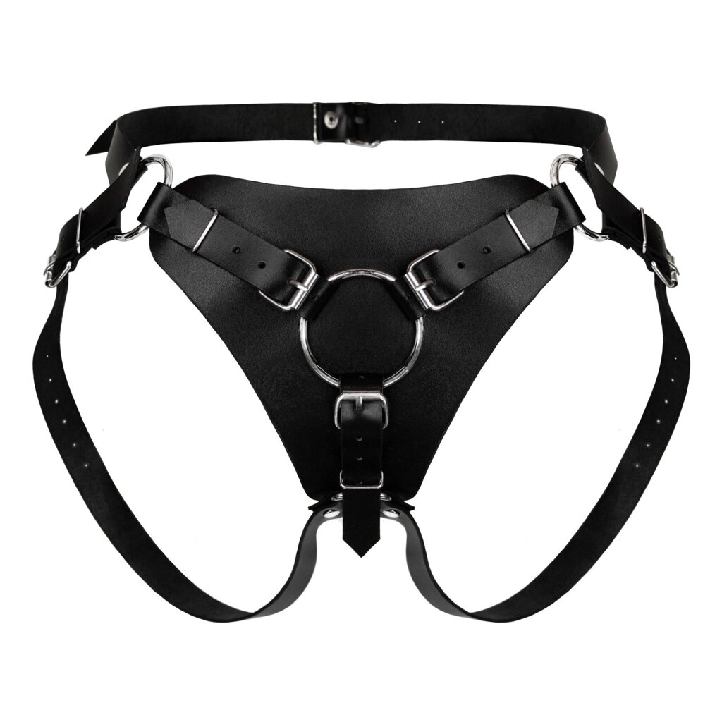 Трусики для страпона Feral Feelings Strap-on Harness Black, black від компанії Elektromax - фото 1